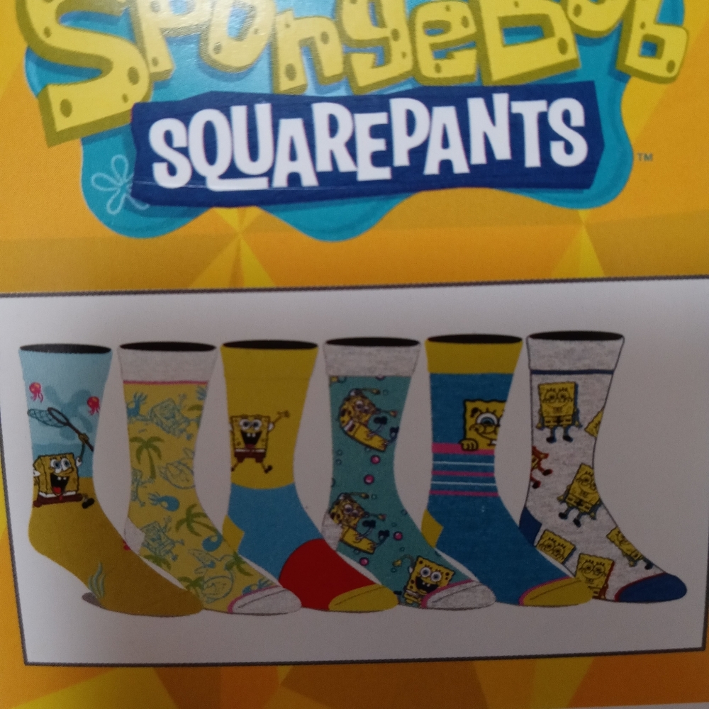 Spongebob socks